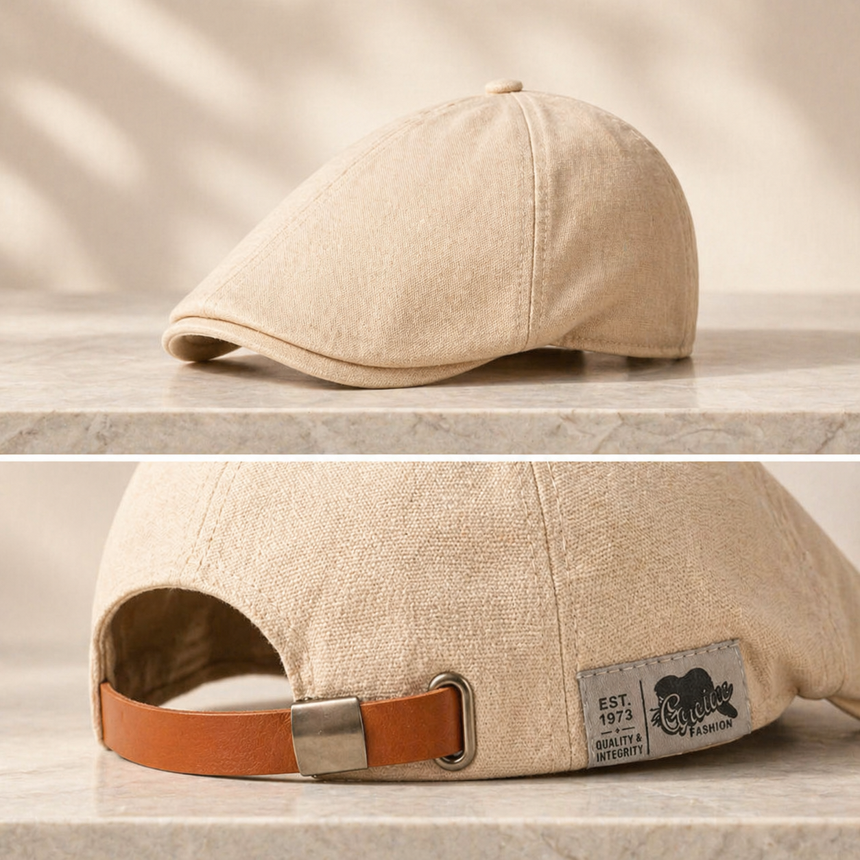 Summer Flat Cap- Low Profile image 5